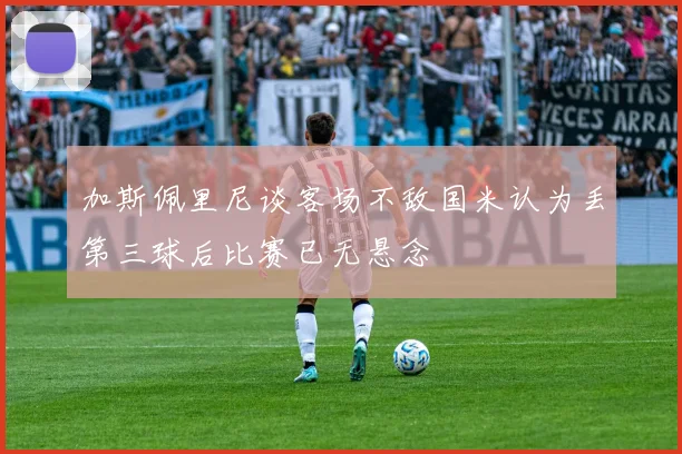 加斯佩里尼谈客场不敌国米认为丢第三球后比赛已无悬念